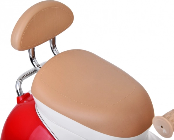 Scuter electric clasic pentru copii portocaliu – Roșu