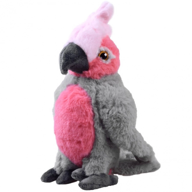 Papagal de pluș roz Kakadu 22cm