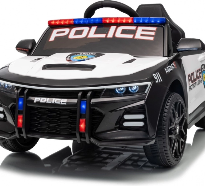 Mașină de poliție neagră 911 Agenție