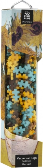Plus-Plus Inspired – Floarea-soarelui VINCENT VAN GOGH, set de construcție 350 piese