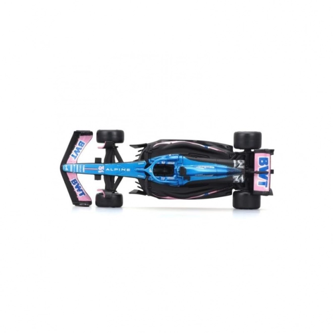 Mașinuță Bburago Formula 1 Echipa BWT Alpine A523