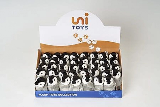 Pinguin din pluș pui 12 cm