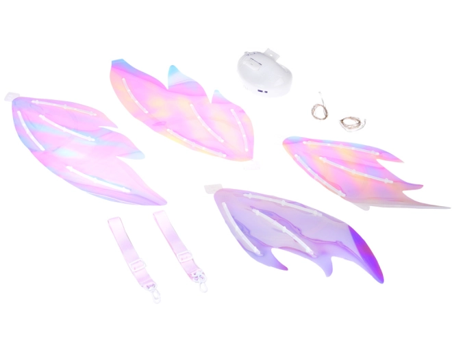 Aripi luminoase colorate