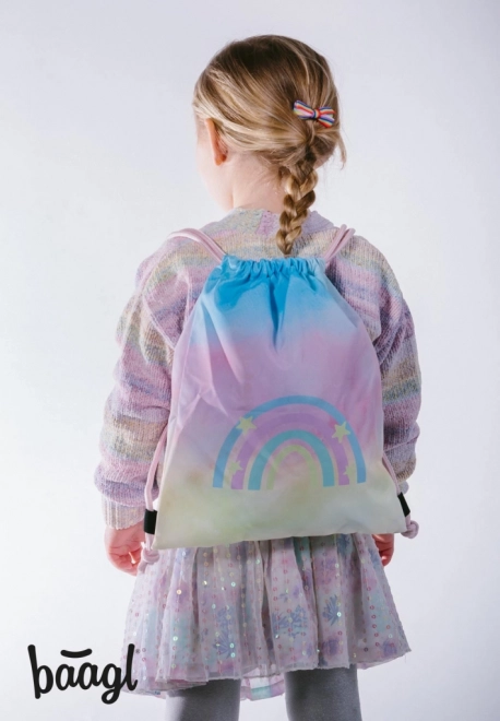 BAAGL Sac de preșcolar Rainbow
