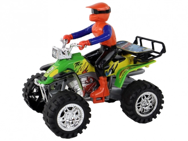 quad teren 4x4 cu pusher