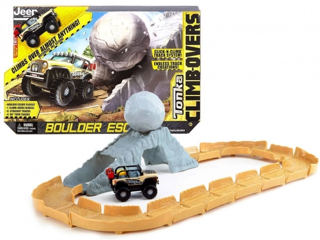 Pistă Tonka Boulder Escape cu Jeep