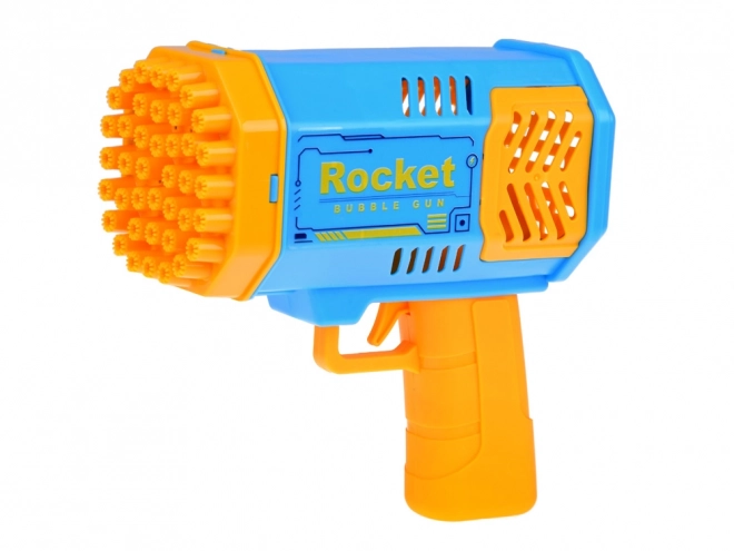 Pistolă pentru bule de săpun set lumină + lichid pentru copii ZA4976