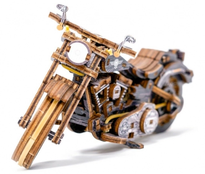 Puzzle 3d lemn motocicletă cruiser ediție limitată