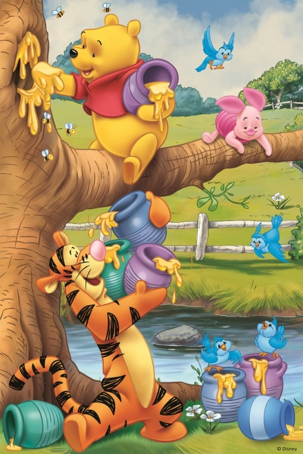 Puzzle 60 piese Winnie de Pluș