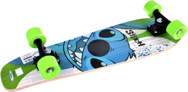 Skateboard din lemn Disney Stitch pentru copii până la 50 kg