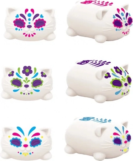 Variante colorate și design stilat Sugar Skull