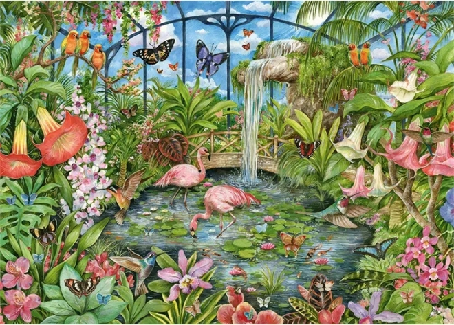 Puzzle seră tropicală 1000 piese