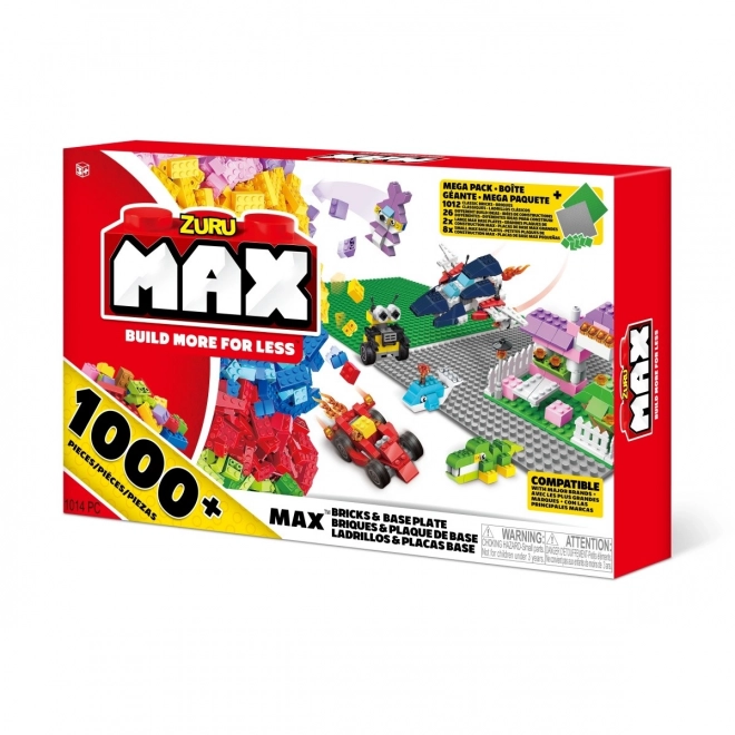 Set de construcții ZURU Max Build cu 1000 de piese