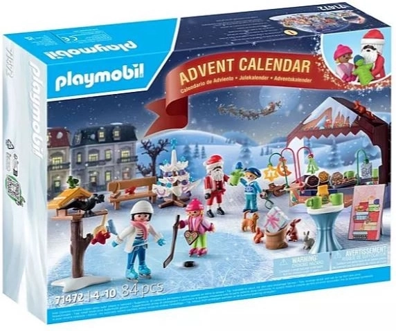Set figurine 71472 Târg de Crăciun - calendar de Advent