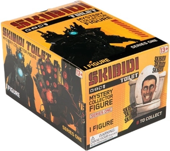 Figurine misterioase Skibidi Toilet - Ecran 9 buc