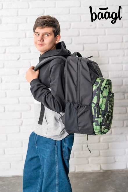 Rucsac Baagl Coolmate Verde