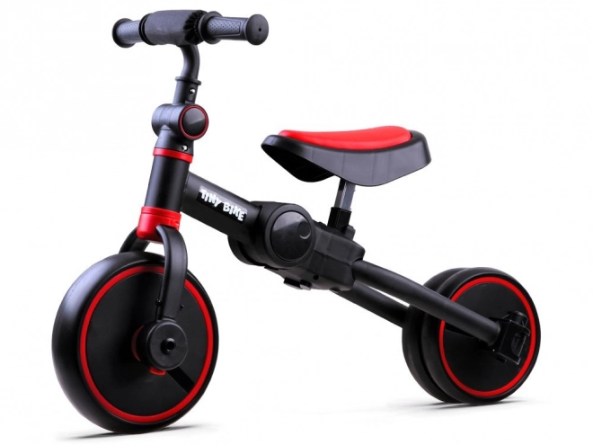 Bicicletă trike pentru copii 3în1 Tiny Bike – Roșu