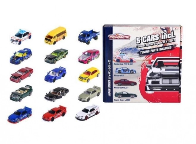 Pachet Bonus Majorette Japonia set vehicule 3 tipuri