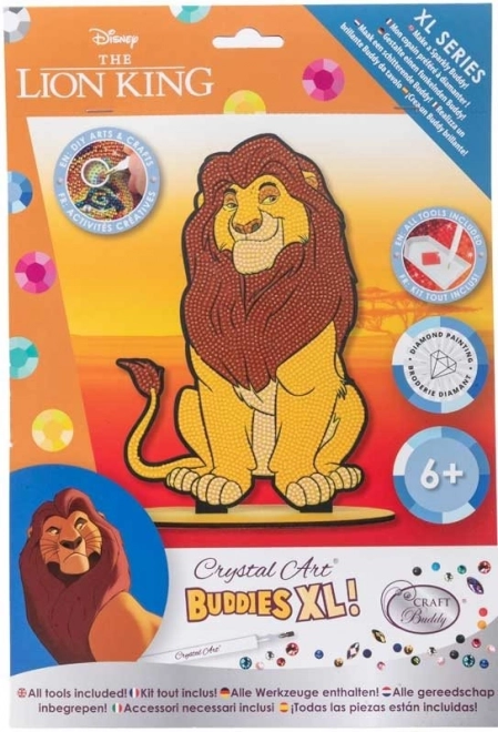 Picturi cu diamante Regele Leu: Mufasa