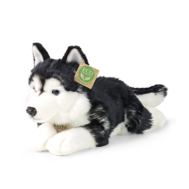 Câine Husky din pluș eco-friendly 36 cm