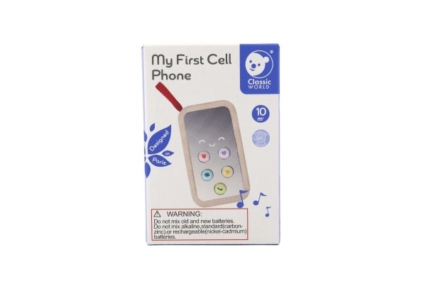 Lumea Clasică Telefonul Meu Mobil din Lemn