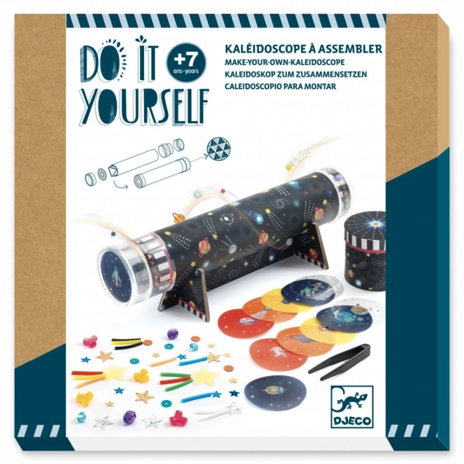 Djeco set creativ kaleidoscop propriu
