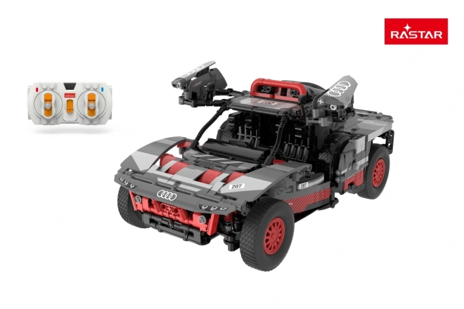 Mașinuță R/C Audi RS Q e-tron 1:14 cu blocuri 1046 piese Rastar