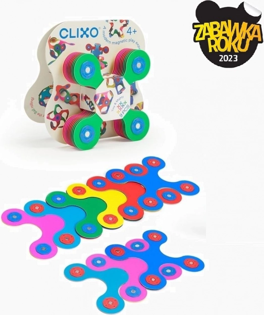 Clixo set de construcție magnetică 9 piese