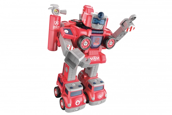 Autorobot de asamblat cu efecte The Rescue Brave 32 cm