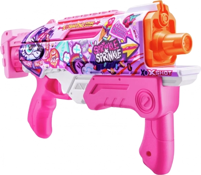 ZURU Pistolă cu apă X-Shot Skins Fast Fill roz