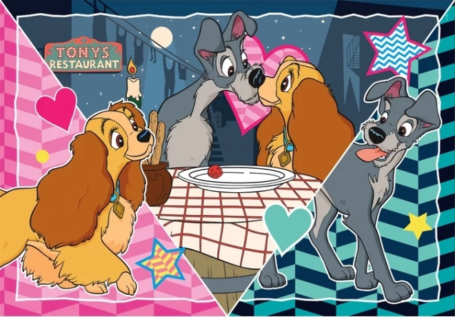 Puzzle Disney animale 3x48 piese