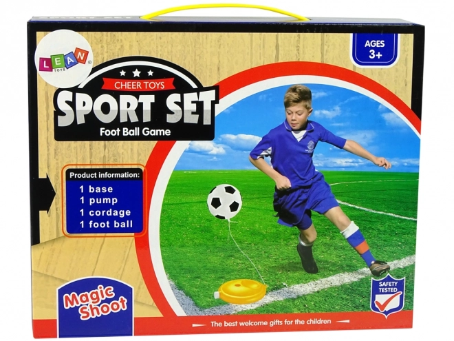 Set fotbal minge cu șnur și pompă