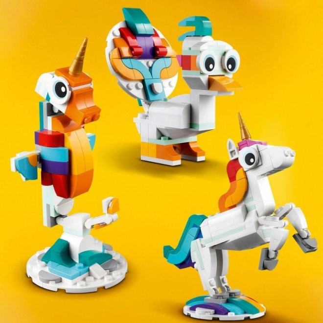 Unicorn magic LEGO Creator 3 în 1