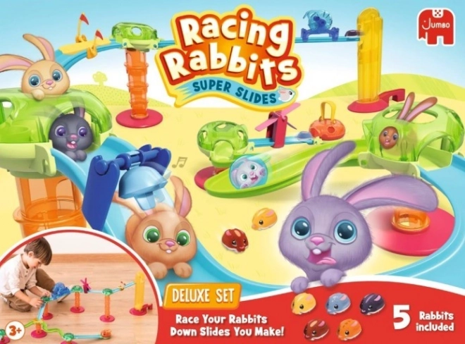 Set de construcție Deluxe Racing Rabbits