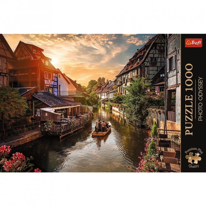 Puzzle 1000 piese - premium plus foto - mică venezia în colmar, franța