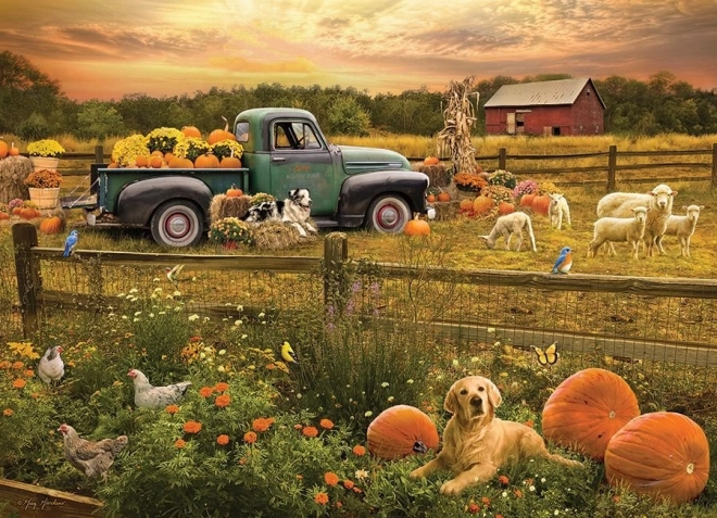 Puzzle colecția COBBLE HILL 1000 de piese – Sklizeň