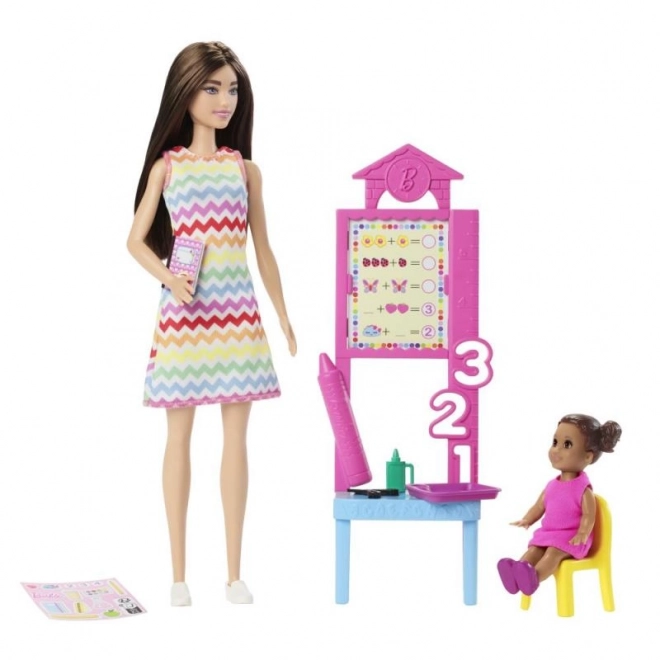 Set de joc Barbie profesii - Profesoară