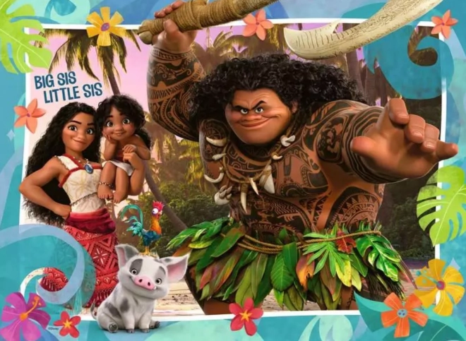Puzzle XXL 100 de piese Vaiana 2