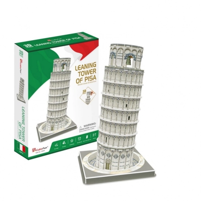 Puzzle 3D Turnul Înclinat din Pisa