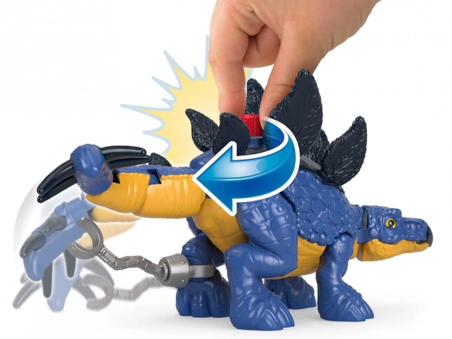 set de figurine Stegosaurus și Dr. Grant Imaginext Jurassic World