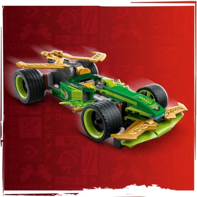 Lego Ninjago mașina de curse a lui Lloyd cu tracțiune pull-back