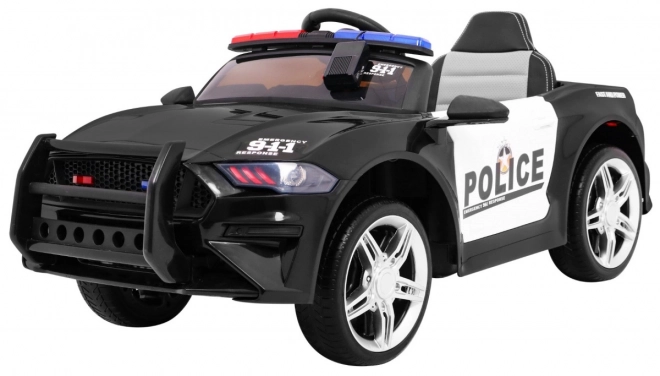 Mașină electrică pentru copii GT Sport Police negru