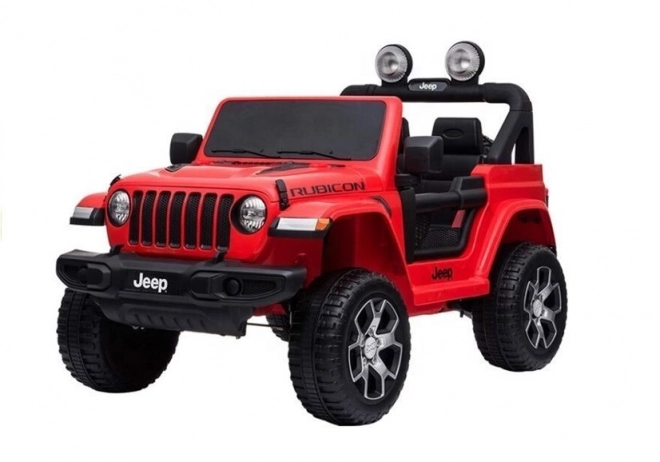 Mașină electrică Jeep Wrangler pentru copii roșu
