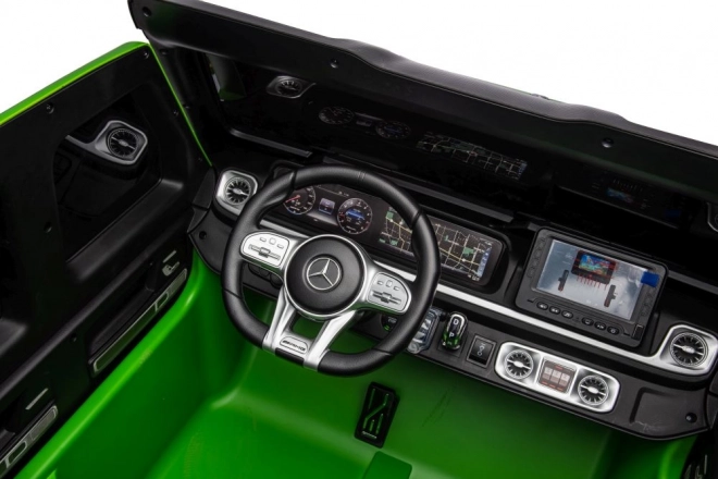 Mașinuță electrică Mercedes G63 XXL verde 24V