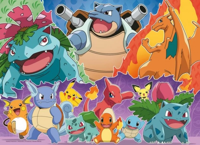 Puzzle Ravensburger 4x100 Piese Pokémon