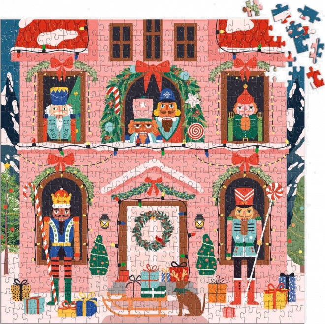 Puzzle pătrat Farmecul Spărgătorului de nuci 500 de piese