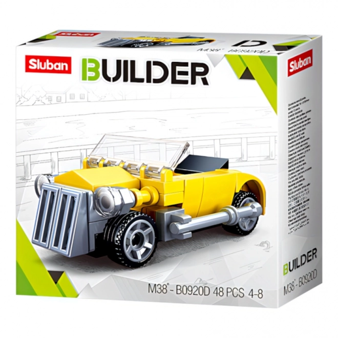 Cabriolet galben Sluban