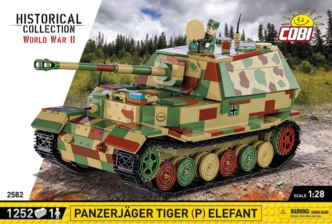 Model de construcție Panzerjäger Tiger (P) Elefant