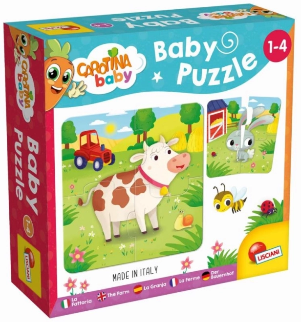 Puzzle Baby Carotina - La Fermă