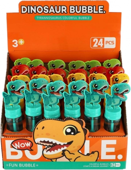 Bule de săpun dinozaur 40ml plastic